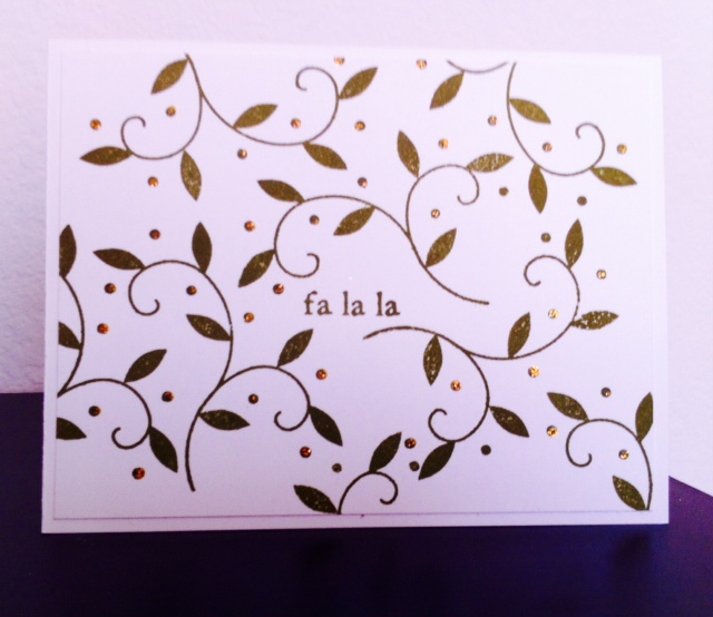 Stamps - Beyond Basic Borders, Holiday Tree<br />
<br />
Paper - Stamper&#039;s Select...