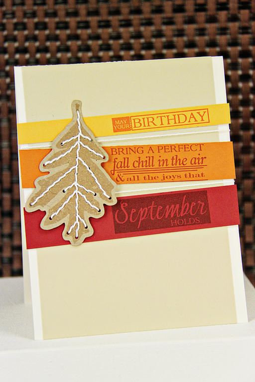 Birthday Classics: September<br />
<br />
Stamps: Birthday Classics: September, Leaf Prints<br...