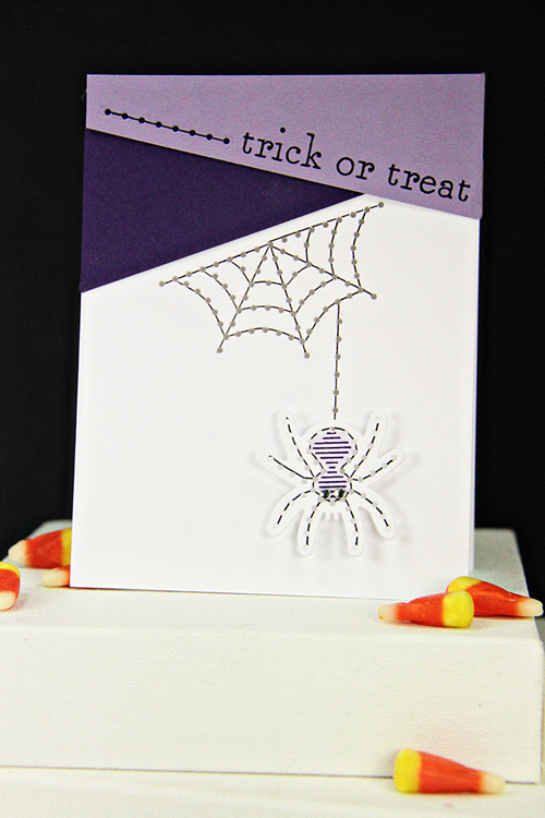 Stamps: Along Came a Spider, Keep It Simple: Halloween<br />
Dies: Along Came A Spider<br />...