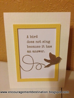 I love mixing and matching my supplies to &quot;stretch&quot; my design choices. I used the...