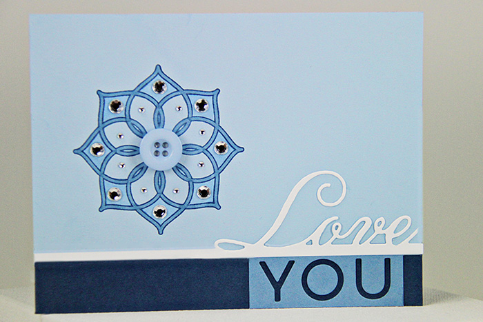 Stamps: Fancy That<br />
Dies: Holiday One Liners, Phrase Play #6<br />
Cardstock: Enchanted...