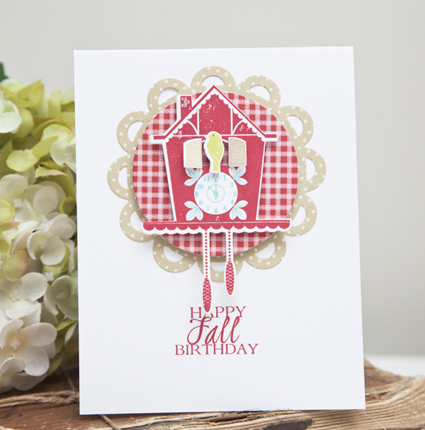Supplies<br />
<br />
Stamps: Birthday Classics: September, Tick Tock<br />
Ink: Pure Poppy,...