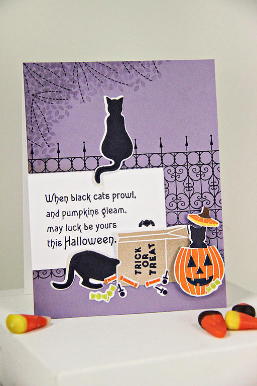 Stamps: Superstition, BB: Wrought Iron, Fancy Finials, Through the Trees, Leave It Be<br />...