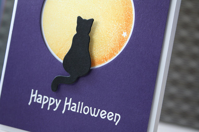 cardstock: royal velvet, stamper&#039;s select white, true black<br />
ink: versamark, harvest...