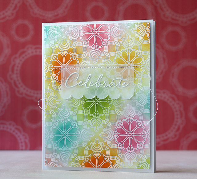 cardstock: stamper&#039;s select white<br />
vellum<br />
stamps: fancy that<br />
ink:...