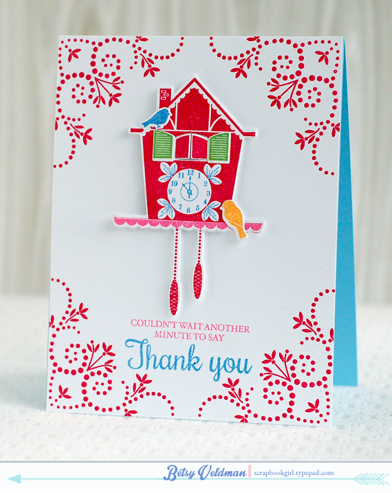 stamps: tick tock, autumn adornments<br />
ink: pure poppy, blueberry sky, summer sunrise, new...