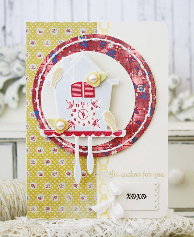 Papertrey Ink Supplies Used:<br />
Stamps:<br />
Tick Tock and Haunted Borders<br />
Ink:<br...