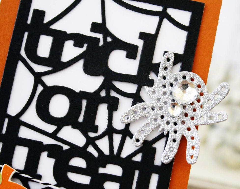 Papertrey Ink Supplies Used:<br />
Stamps:<br />
Along Came a Spider<br />
Tools:<br />
Tiny...