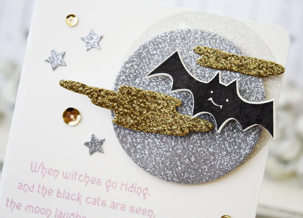 Papertrey Ink Supplies Used:<br />
Stamps:<br />
Happy Spooky Halloween, Haunted Borders, and...