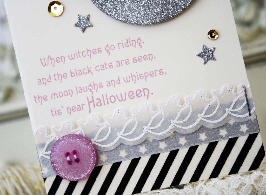 Papertrey Ink Supplies Used:<br />
Stamps:<br />
Happy Spooky Halloween, Haunted Borders, and...