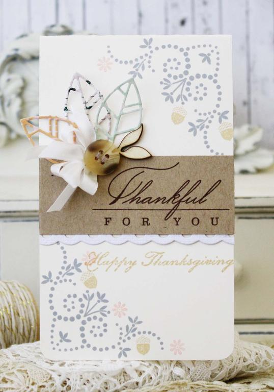 Papertrey Ink Supplies Used:<br />
Stamps:<br />
Autumn Adornments, Keep it Simple:...