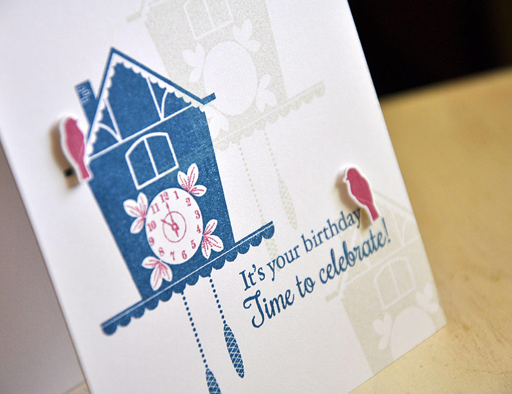 Stamps: Tick Tock<br />
Ink: Enchanted Evening, Autumn Rose and Soft Stone<br />
Cardstock:...