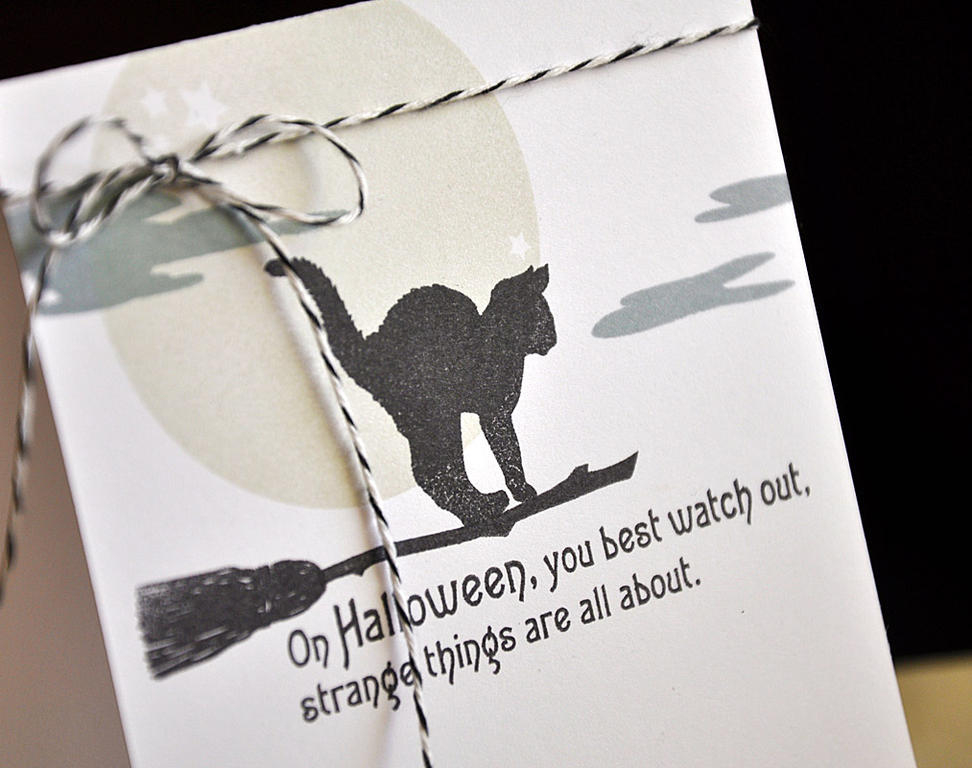 Stamps: Superstition and Full Moon<br />
Ink: true black, soft stone and weather vane (ink by...