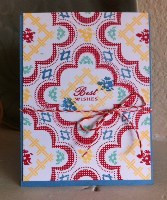 1940&#039;s Tablecloth pattern