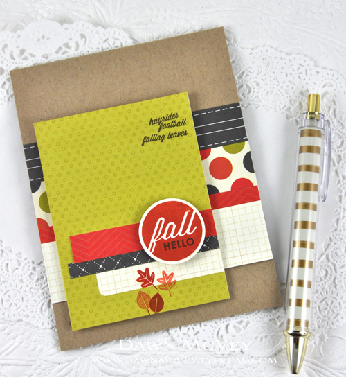 Paper: kraft, rustic cream, Monthly Moments: Sept journaling pack<br />
Stamps: Monthly...