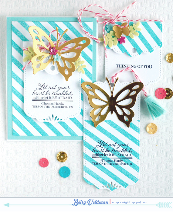 stamps:  book club, bb: super stripes<br />
ink: hawaiian shores, true black, smokey shadow<br...