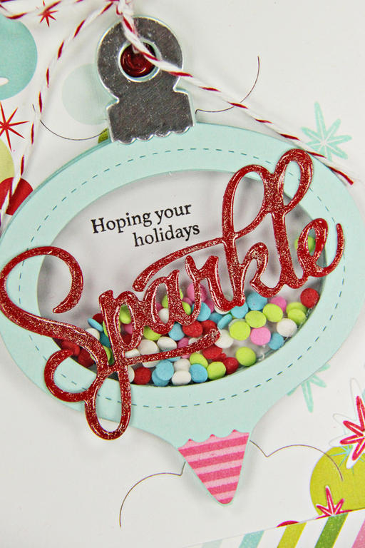 Cardstock: Pure Poppy, Aqua Mist<br />
Patterned Paper: Sparkle &amp; Shine, Hibicus Burst...