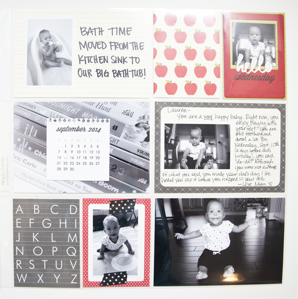 Supplies<br />
Stamps: Monthly Moments: September, Monthly Moments: Days of the Week, Monthly...