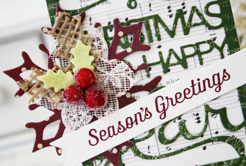 Papertrey Ink Supplies Used:<br />
Stamps:<br />
Keep it Simple:  Season&#039;s Greetings<br...