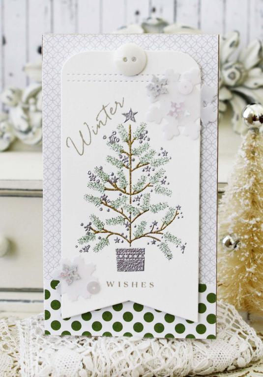 Papertrey Ink Supplies Used:<br />
Stamps:<br />
O&#039;Tannenbaum<br />
Tools:<br />...