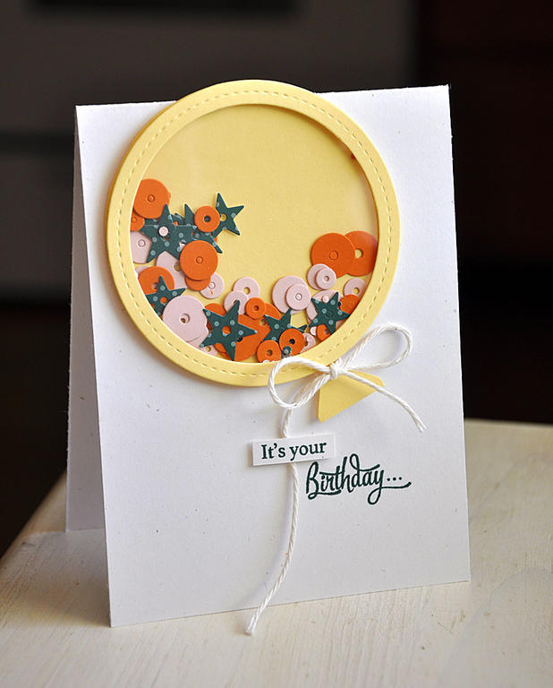 Stamps: Sparkle &amp; Shine<br />
Ink: Pinefeather<br />
Cardstock: Rustic White and Lemon...