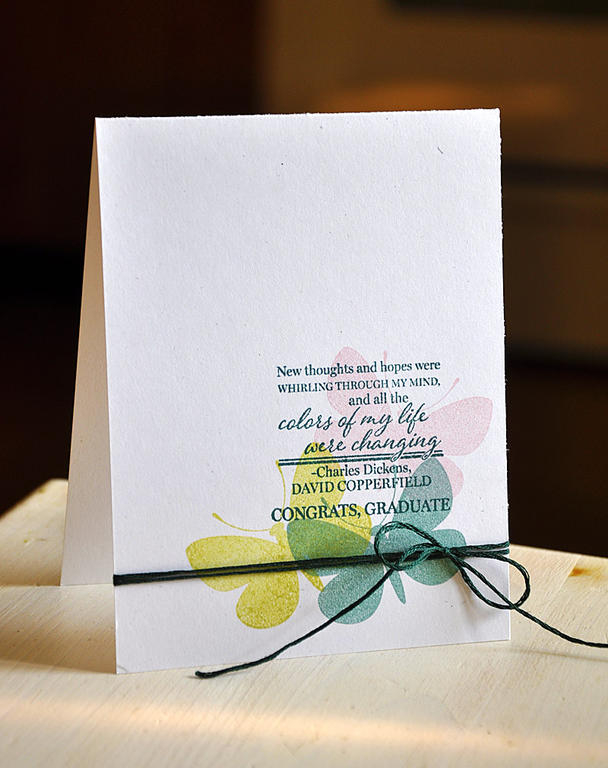 stamps: Book Club and Beautiful Butterflies<br />
ink: ocean tides, limeade ice, pure poppy and...