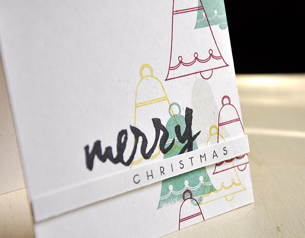 Stamps: Wet Paint Holiday and Bells and Boughs<br />
Ink: Ocean Tides, Soft Stone, True Black,...