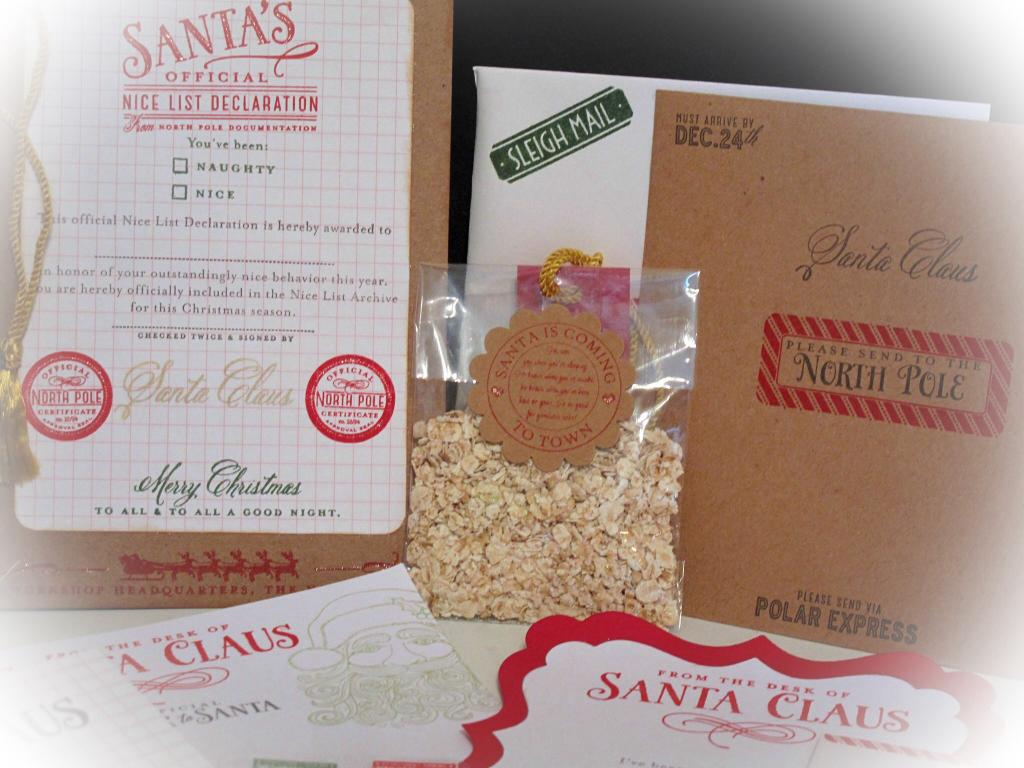 Letter to Santa set 3