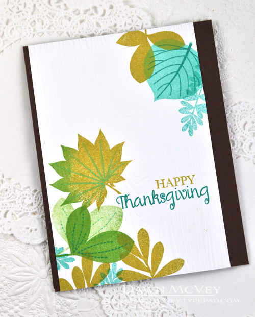 Paper: stamper&#039;s select white, dark chocolate<br />
Stamps: Birthday Classics: November,...