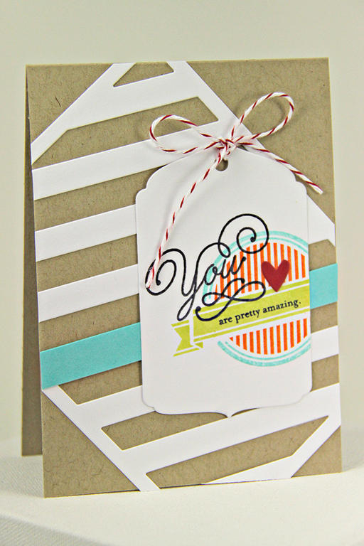 Stamps: Just A Little Something, Simply You<br />
Dies: Diagonal Cover Plate, Love Lives Here,...