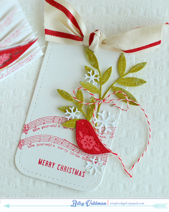 stamps: songbirds, snow globe sentiments<br />
ink: pure poppy, simply chartreuse, berry...