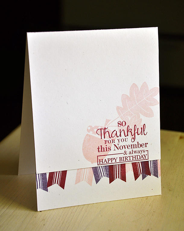 So Thankful For You Card