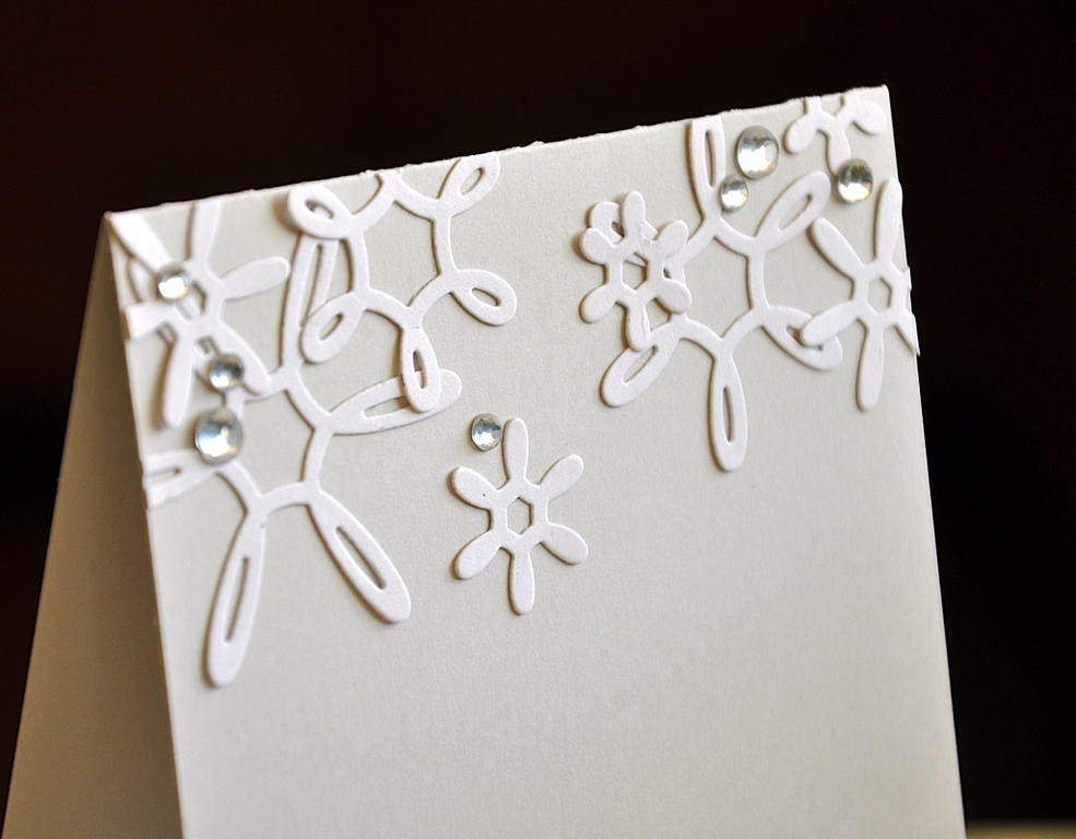 Peaceful Holiday Card Detail