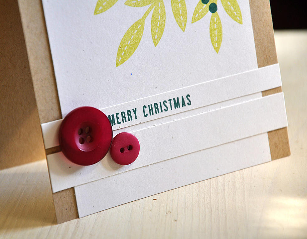 Merry Christmas Card Detail