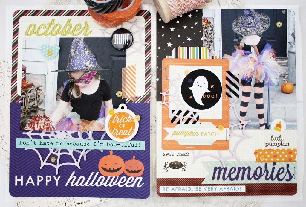 Papertrey Ink Supplies Used:<br />
Stamps:<br />
Monthly Moments:  October, Been Boo&#039;s,...
