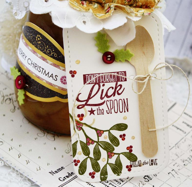 Papertrey Ink Supplies Used:<br />
Stamps:<br />
Merry Kiss-mas and Canned<br />
Ink:<br />...