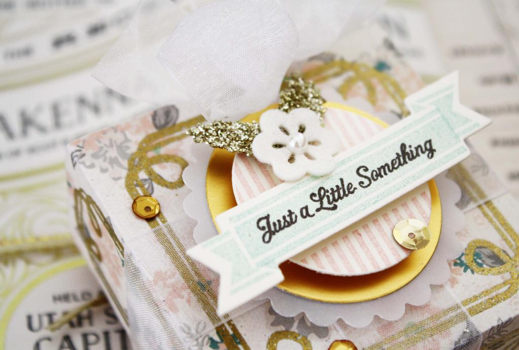 Papertrey Ink Supplies Used:<br />
Stamps:<br />
Just a Little Something<br />
Tools:<br />...