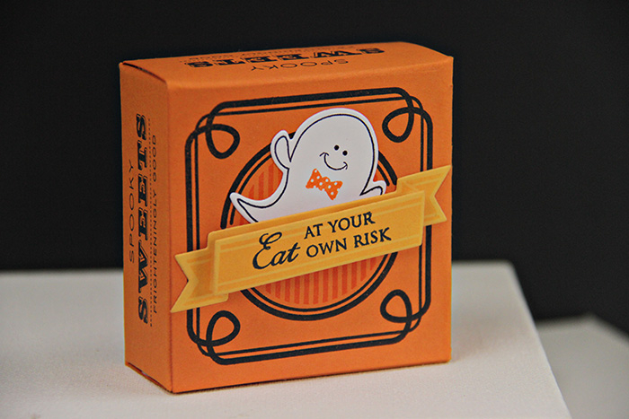 Stamps: Just a Little Something, Polka Dot Parade #8, Spooky Sweets II<br />
Dies: Vintage...