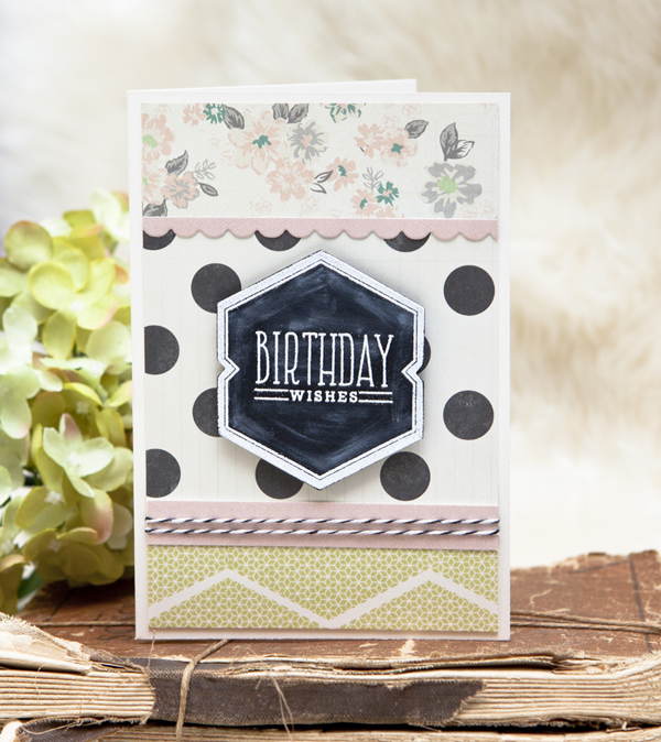 Stamps: Mat Stack 7 Basics<br />
<br />
Ink: Versamark, Spring Moss, Snow White<br />
<br />...
