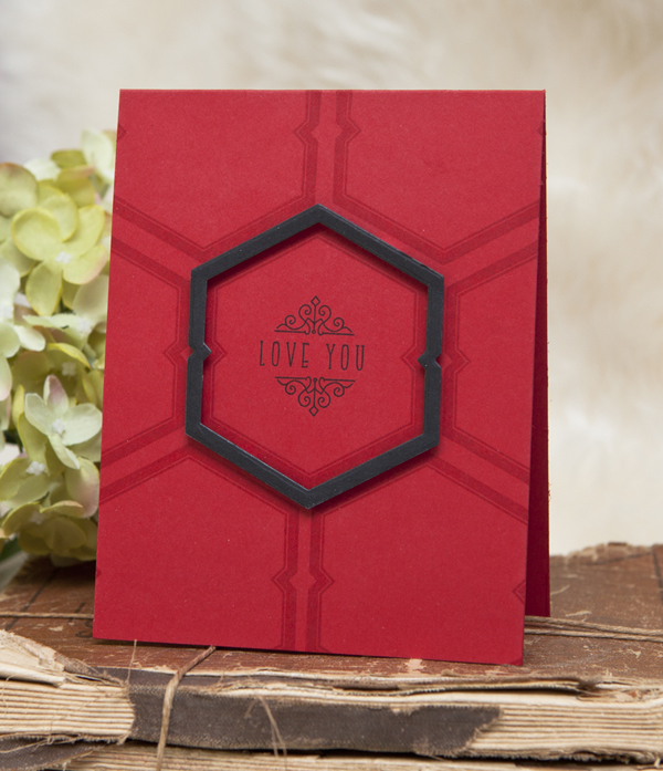 Stamps: Mat Stack 7 Basics<br />
<br />
Ink: Versamark, True Black<br />
<br />
Dies: Mat...