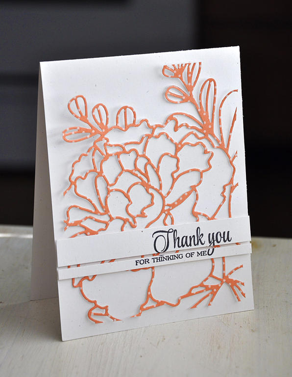 Stamps: Holiday Thanks<br />
Ink: True Black<br />
Cardstock: Rustic White<br />
Pattern...