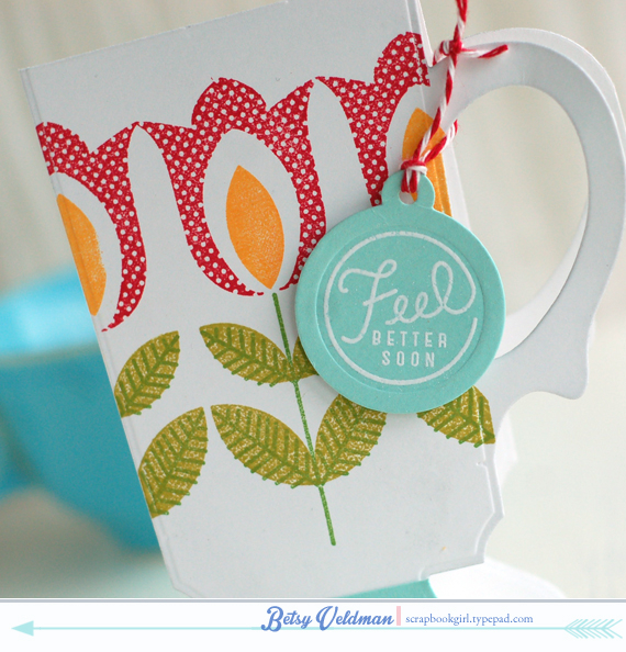 stamps: cuppa love<br />
ink: pure poppy, summer sunrise, simply chartreuse, new leaf<br />...