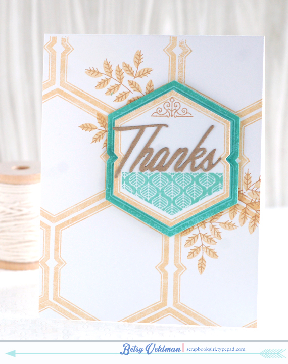 stamps: mat stack 7 basics, embellished elegance<br />
ink: fine linen, classic kraft, aqua...