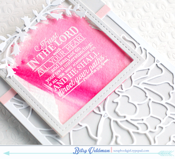 stamps: a cheerful heart<br />
ink: versamark, hibiscus burst (re-inker)<br />
cardstock: soft...