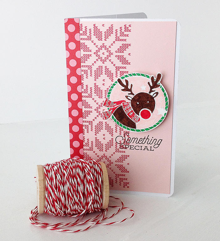 STAMPS: Fair Isle Motifs, Pompom Pals, Mat Stack 7 Basics (just for you on inside)<br />
INK:...