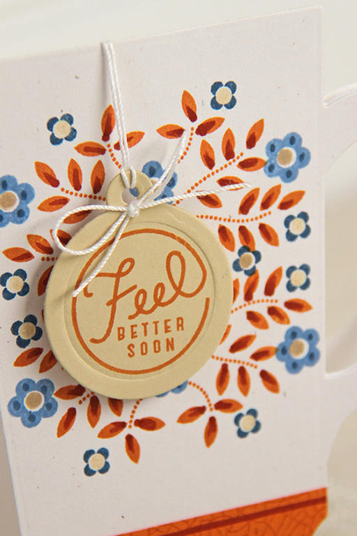 Stamps: Cuppa Love, Keep It Simple: Get Well Wishes, Inside/Out: Well Wishes<br />
Dies: Cuppa...