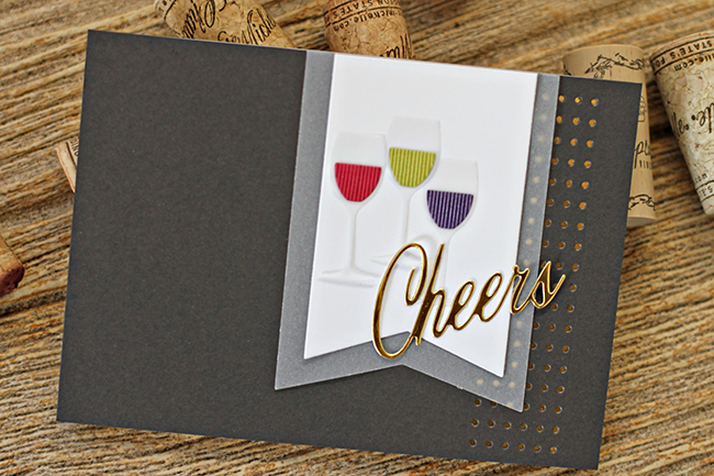 Wine Cork and Tag<br />
Stamp Set: Uncorked<br />
Dies: Uncorked, Tag Sale #5, Wine Tag,...