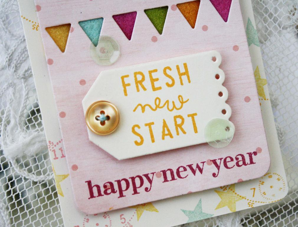Papertrey Ink Supplies Used:<br />
Stamps:<br />
Happy New Year, Keep it Simple:  New Year<br...