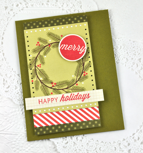 Paper: ripe avocado, Monthly Moments: December journaling card pad<br />
Stamps: Monthly...
