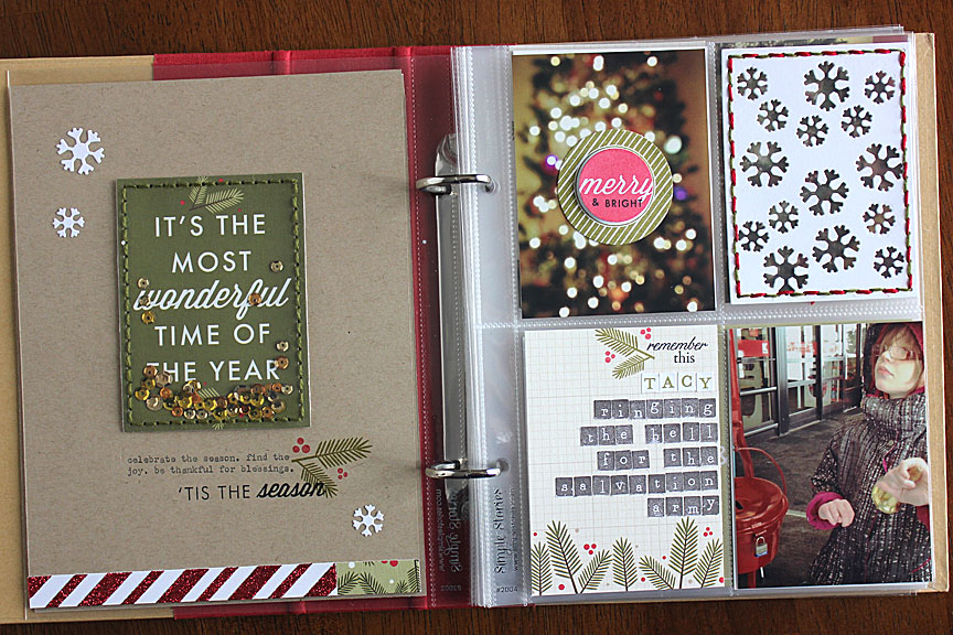 size: about 6&quot; x 8&quot;<br />
<br />
stamps: Monthly Moments: December, Countdown to...